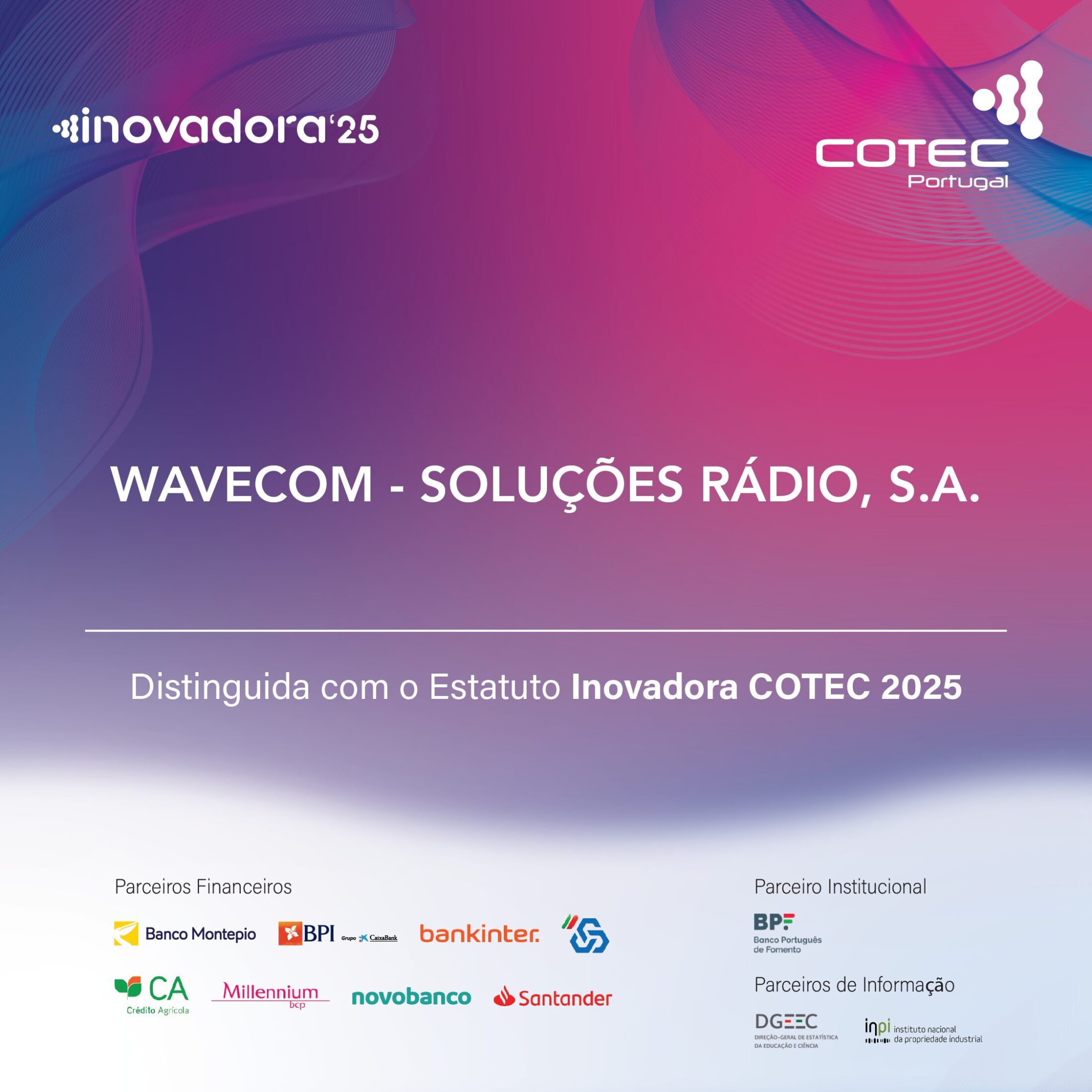 Imagem 2025 Inovadora COTEC_WAVECOM